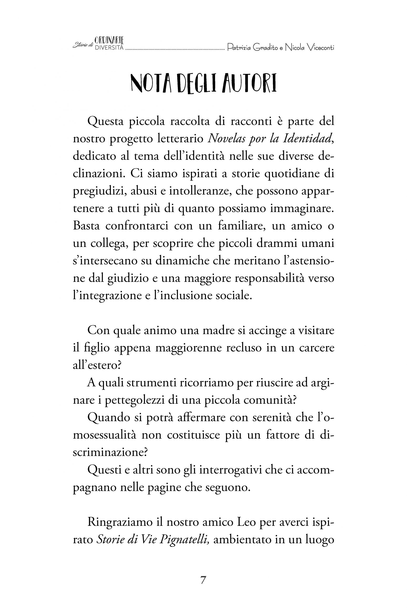 Ordinarie diversità di Nicola Viceconti e Patrizia Gradito | 4