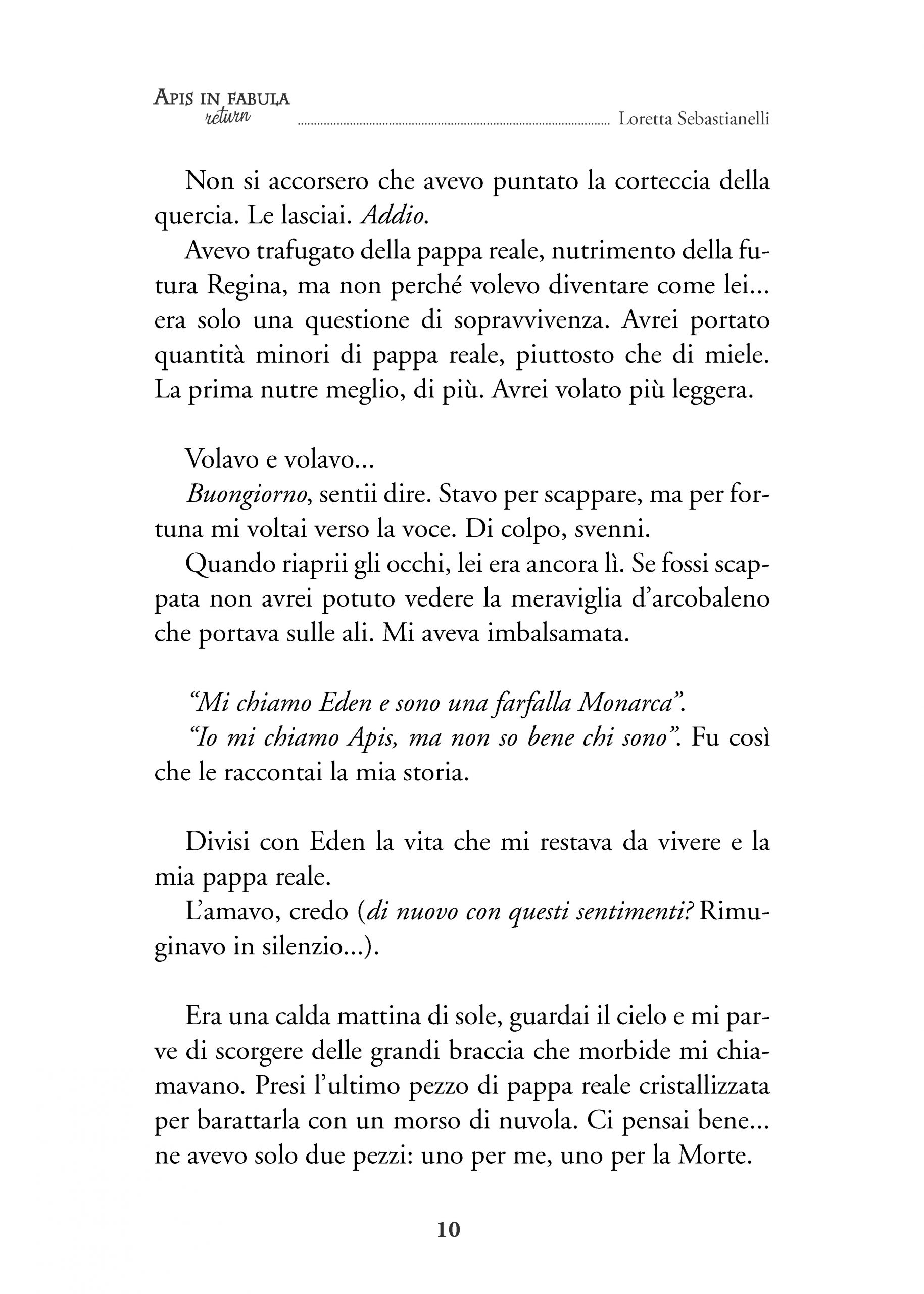 Apis in fabula return di Loretta Sebastianelli | 5