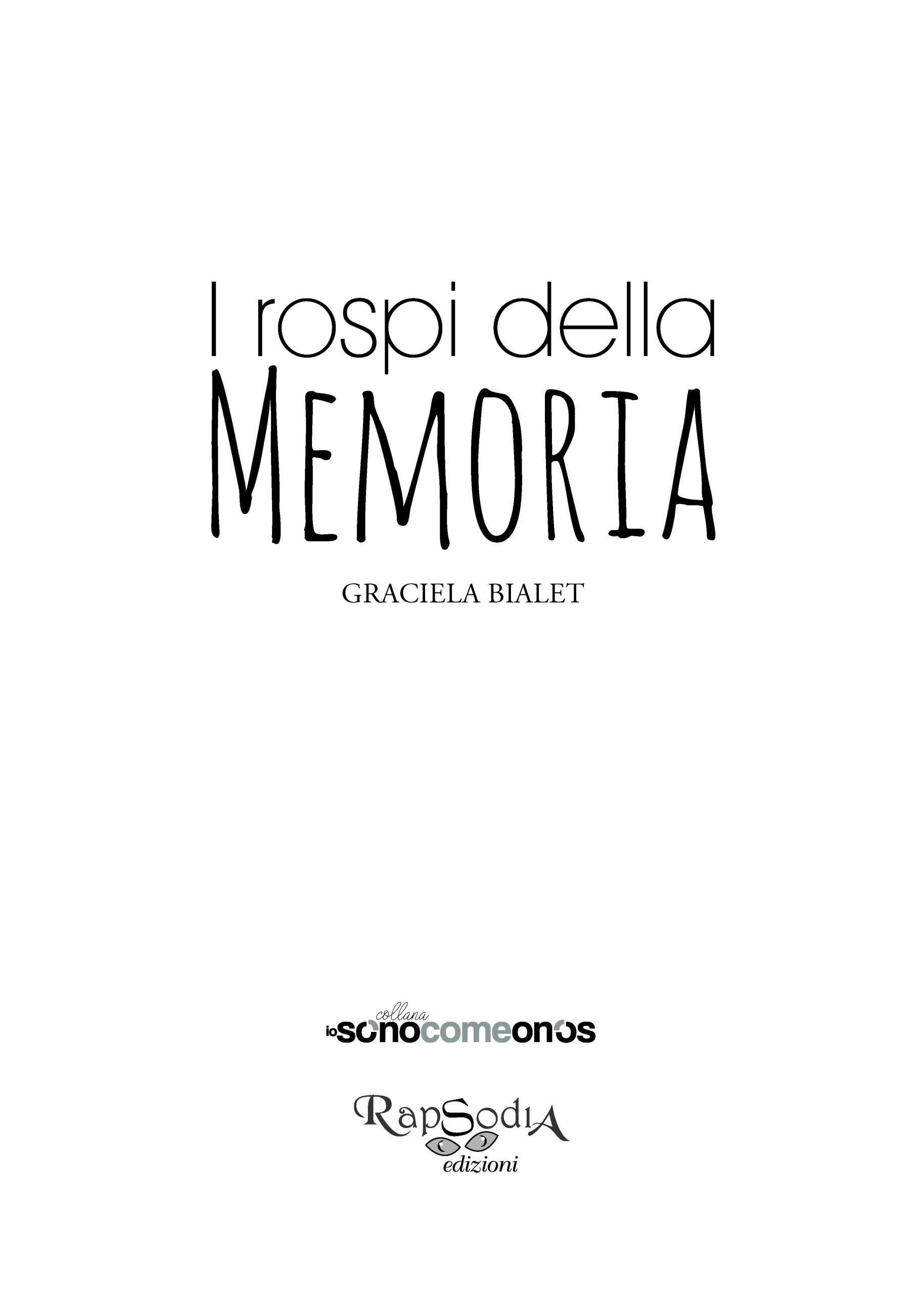 I rospi della memoria | 1